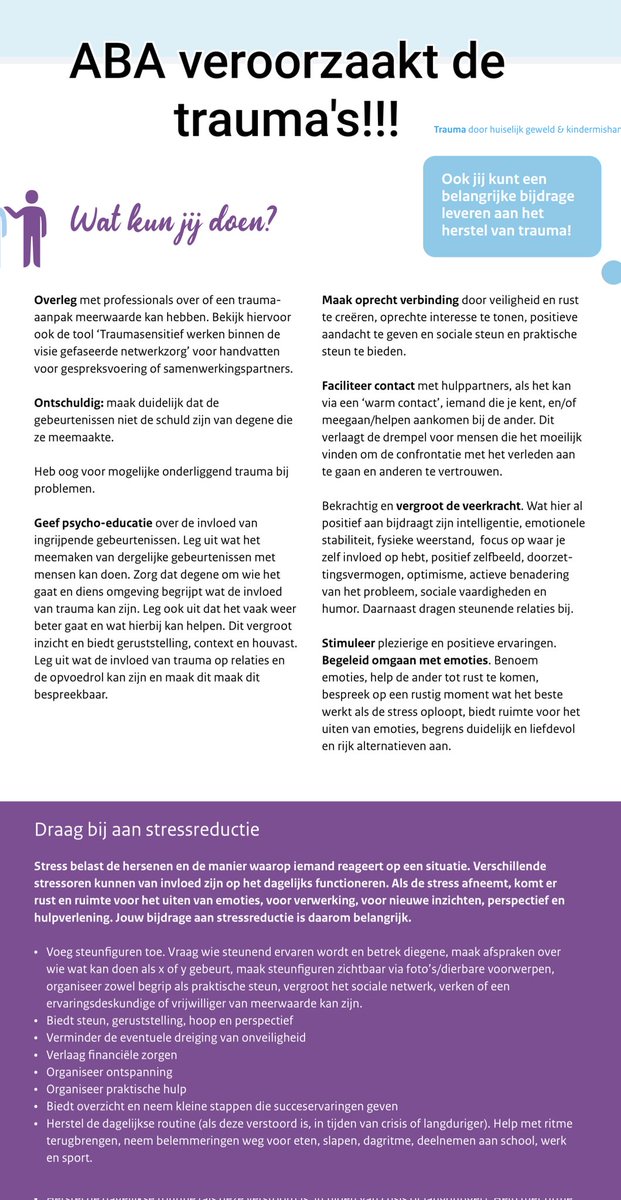 Ik was net aan het Googelen en kwam het onderwerp kindermishandeling en kinder trauma tegen .
Wat mij nu zo verbaasd is dat er bij kindermishandeling en kinder trauma er alleen gepraat wordt over mishandelingen in de huiselijke sfeer.

Dit triggerd me enorm gezien de vele vele