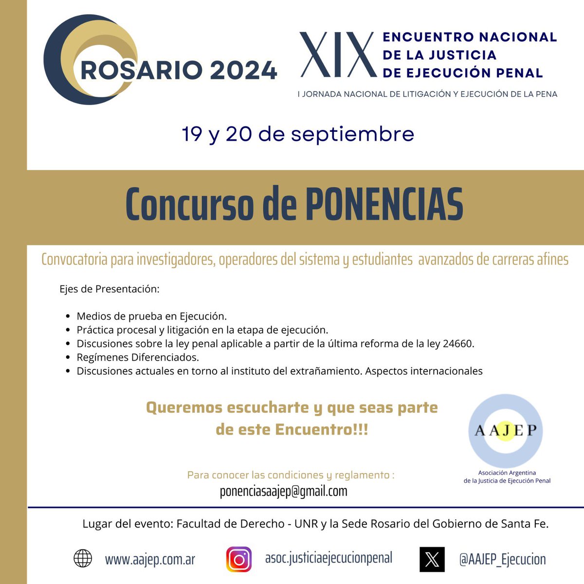 AAJEP Asociación Arg Justicia de Ejecución Penal tweet media