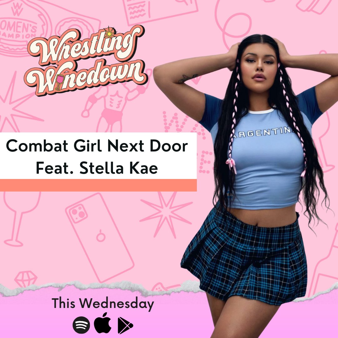 wwdcast's tweet photo. If Hangman's back in the saddle, then so are we. 🤠

We're back this Wednesday with a new episode of WWD featuring @stellakae! Stella discusses her time working in wrestling, her latest endeavor @SPORTSBIMBO and more.

Subscribe now so you don't miss out: https://t.co/ayF59hvJSW https://t.co/ZTQcZNjWWq