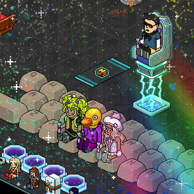 Chain &amp; Pho's ✨NFT Voucher Code Giveaway✨

✨WIN HC ARMCHAIR CODE

To enter you must  

💜Follow <a href="/TinyCypriot/">Chain</a> &amp; @frPHOreal 
💜Like + Retweet

#Habbo #HabboCollectibles