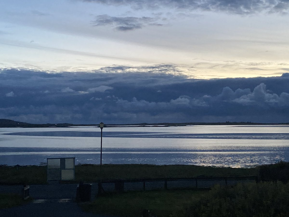 The blue hour. 11.15pm. #uist