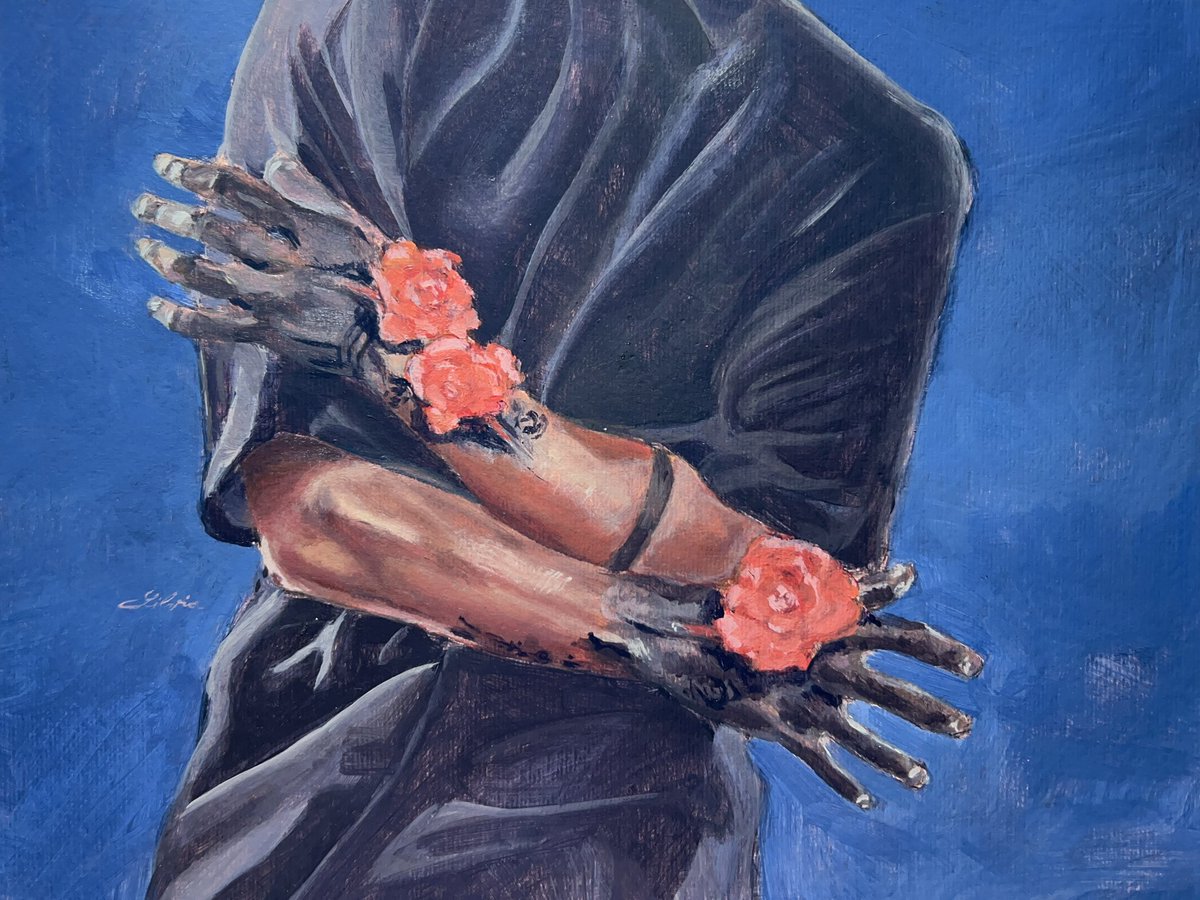 silviasarts's tweet photo. ai could never tell you how to use the tools you were given in order to embrace yourself and to fight against your demons and turn them into your own tools to fight. 
art can

@tylerrjoseph #cliqueart  #CantReplicateCliqueArt https://t.co/683cH80nAe