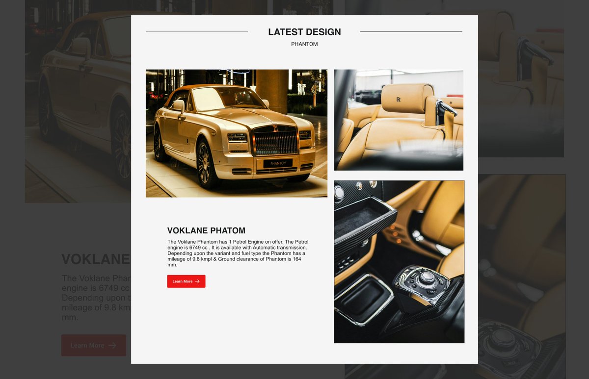 Joe_Ocean_'s tweet photo. Here is my entry for the @RavworkInc Design challenge

#Ravwork  
Voklane automobile company website design. https://t.co/lKaT9DBhxg