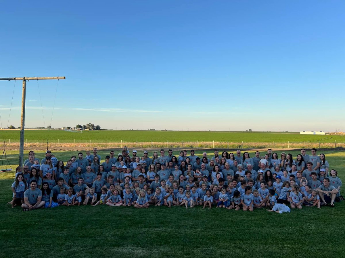 Kids are a lot of work, but nothing compares to the fun and joy you have with them. My mom’s 1 of 9 kids, and I’m one of 52 grandchildren. Wife and I have soon to be 5 kids. It’s worth it! Here’s a pic of some of the family at our first reunion this weekend.