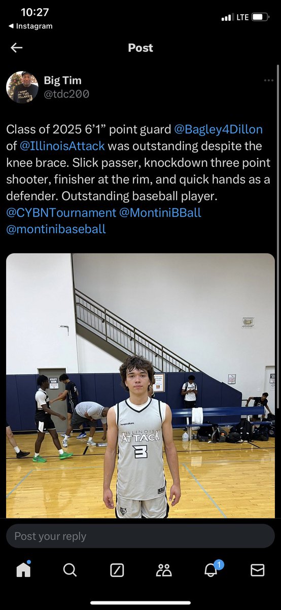 Bagley4Dillon's tweet photo. Big Weekend! Thanks @tdc200 @ILHoopProspects 

@MontiniBBall 
@IllinoisAttack https://t.co/bDwaINHjqn
