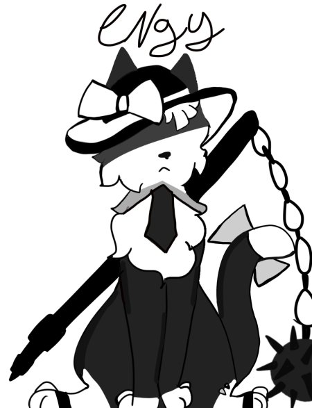 EngineeredBase's tweet image. Cat Engy by @bellamarie291 :3