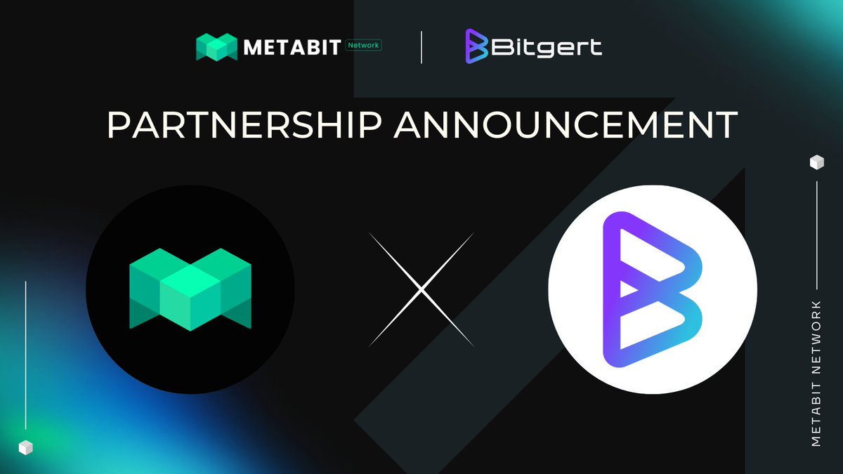 bmtcfoundation's tweet photo. 📢Partner Announcement✨
🙌We are very pleased to announce a partnership with @bitgertbrise to establish a partnership.
💥 #Bitgert is a rapidly expanding crypto project that boasts a gas fee-free blockchain, CEX and a lot more!
🔔Follow for more!
#MetabitNetwork #BMTC #Bitgert #web3 $BRISE #partnership 🥂