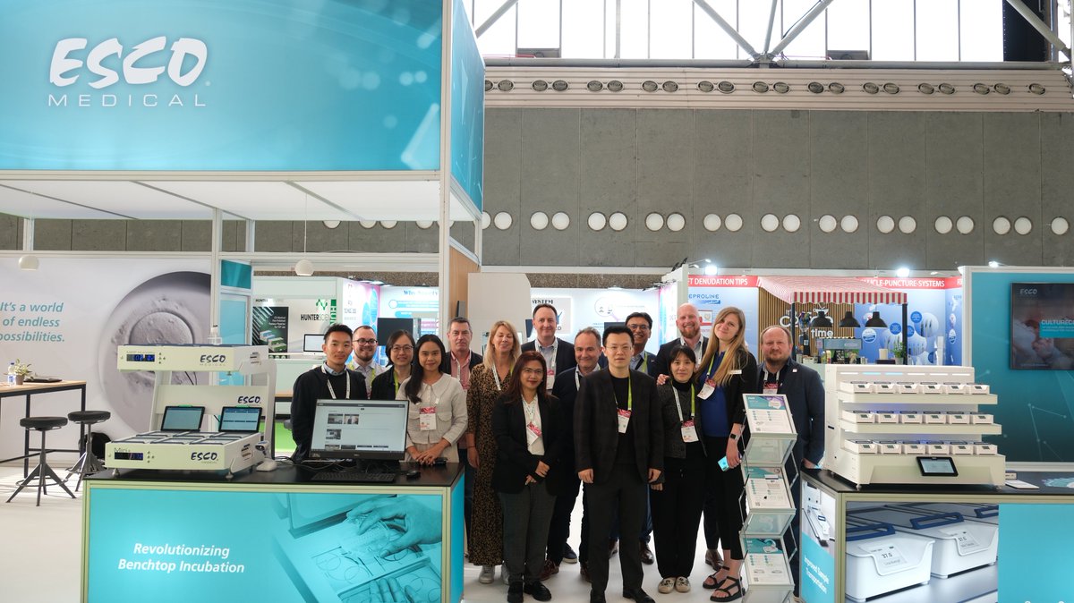 #ESHRE2024 is now open at Rai Amsterdam from July 7-10! Join us to explore our cutting-edge innovations: MIRI® Evidence, MIRI® M, MIRI® Time-lapse Incubator, &amp; more. Our team is waiting to show you how our solutions can help achieve your IVF clinic and laboratory goals.  
#ESHRE