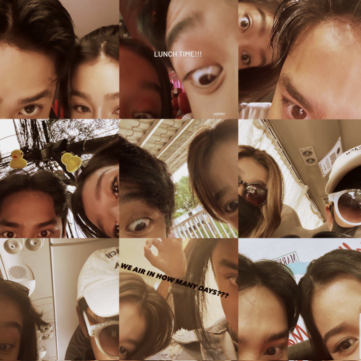 :¨·.·¨:
 `·.#donbelle and their 
iconic eye-g stories! 🎞️👀