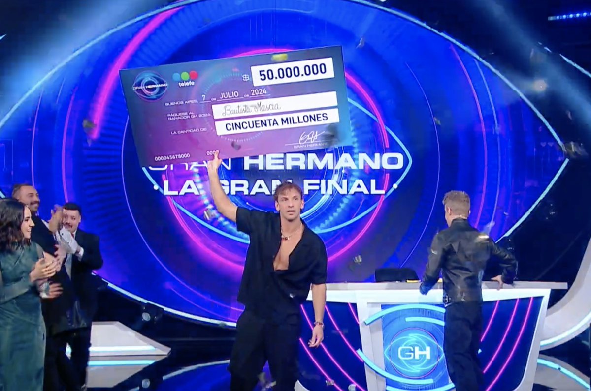 Bautista Mascia, campeón de #GranHermano