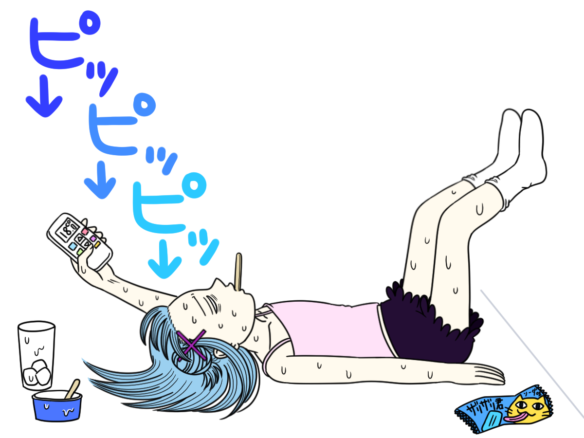 体温調節機能も社不
#猛暑日 #暑すぎ