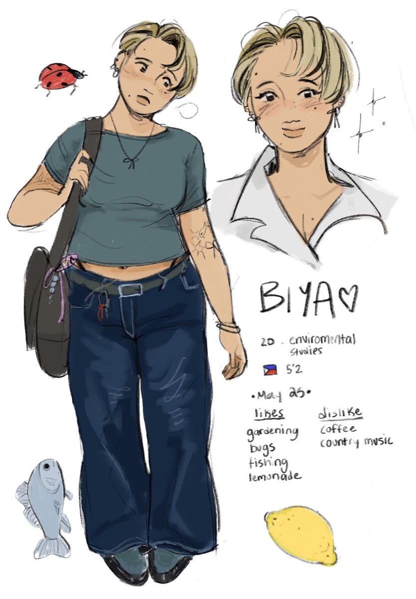 meet biya 🐞 #oc