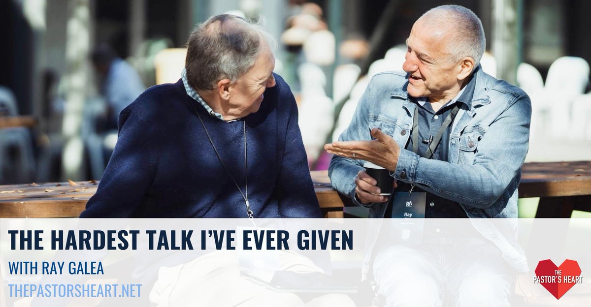 A few weeks ago, Dominic caught up with Ray Galea at the Reach Australia conference, and he shared on the hardest talk he has ever given.

Watch the full episode at: thepastorsheart.net/podcast/loving…