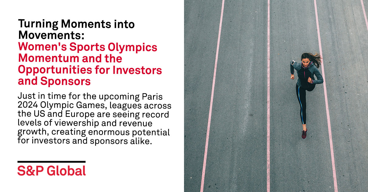 Media rights fees represent an increasingly important source of revenue for women's #sports leagues in US and Europe. Unlock the details: okt.to/8bytgY
#ParisOlympics #WomenInSport