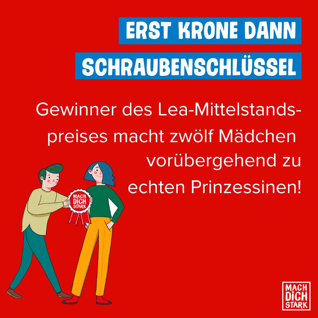 _Starkmacher's tweet photo. Für sein besondere Engagement wurde das Autohaus Durst mit dem Lea Mittelstandpreis  ausgezeichnet. Eine absolut geniale und kreative Idee, soziales Engagement zu zeigen und so gleichzeitig auf #Kinderarmut aufmerksam zu machen, finden auch wir von MACH DICH STARK. https://t.co/Ie098l8syg