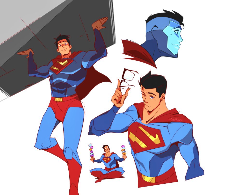 taejun_jeung's tweet photo. Absolutely loving My adventures with Superman! This show is so good!! Some fan arts I did :) 

#MAWS #MyAdventuresWithSuperman https://t.co/uthkd6Uuvl