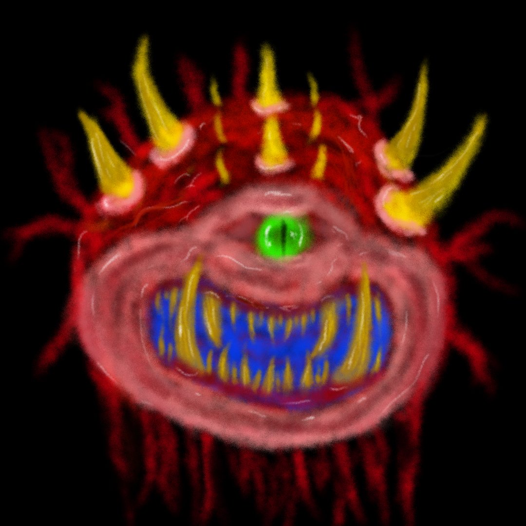 roodweirdo's tweet photo. cacodemon
#art #digital #digitalart #doom #demon #hell #doomguy #doomslayer #mosters #fps #horror #action #animalcrossing #isabellxdoomguy https://t.co/SuvC6Vp0x9