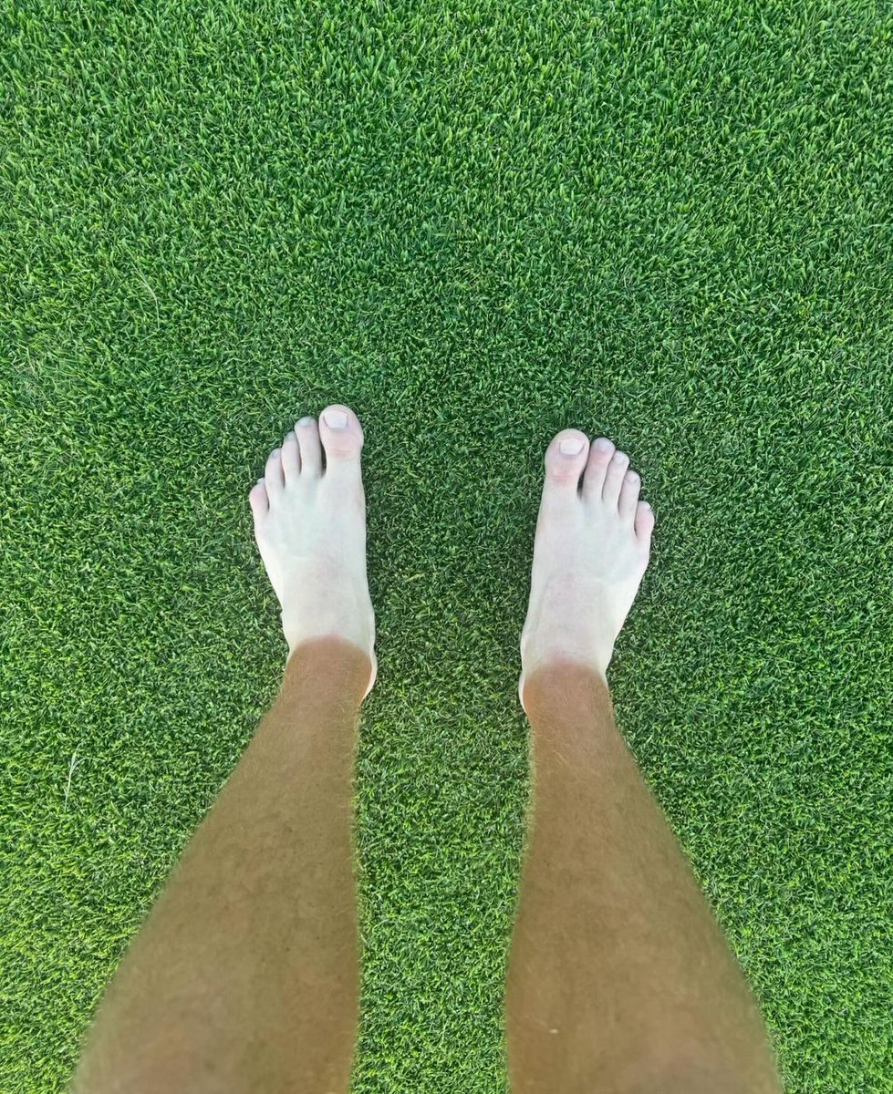 Fresh off the course, had to let the dogs breathe