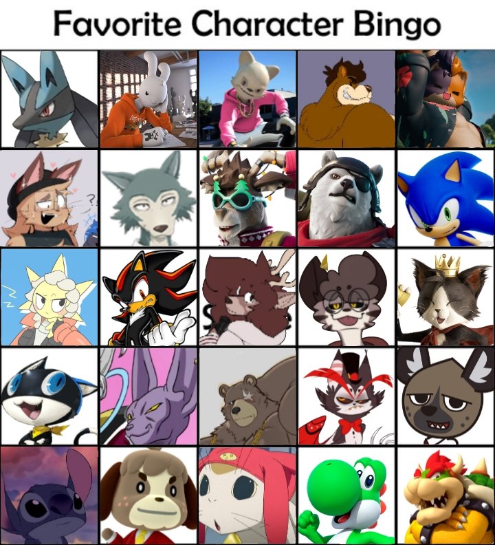 Favorite characters that I simp for!