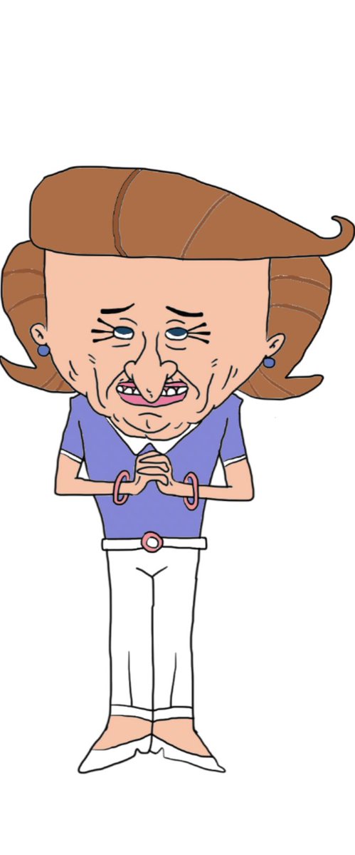 Axelthebigdog's tweet image. The smiling friendsification of other shows has gone too far this time! What in God&apos;s name did they do to poor Timmy&apos;s mom!?
She looks like an annoying orange character face that they put on a scrotum 😭