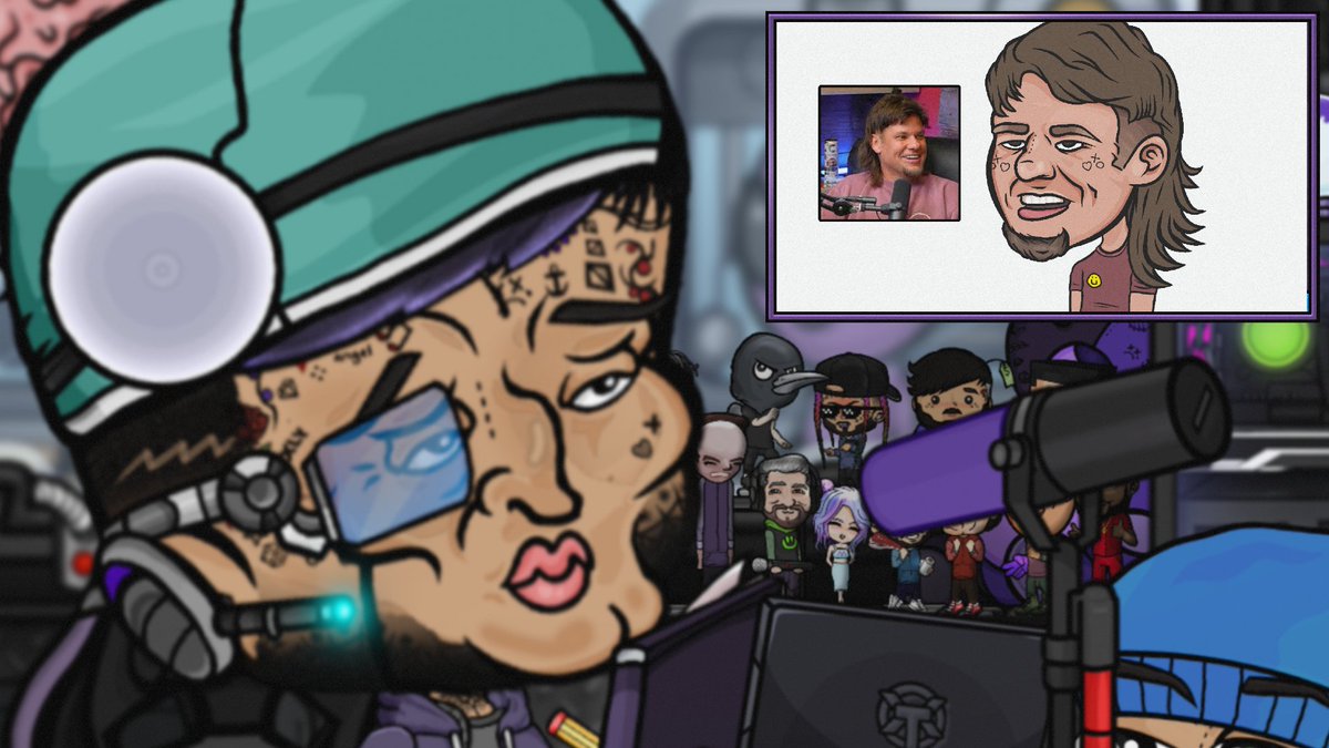 on today's episode of the Puppet Factory we're creating Theo Von ✍️ <a href="/TheoVon/">Theo Von</a> .... it will soon be alive and learn how to talk, i can't wait to interview it