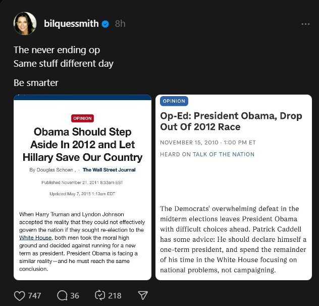 firefang78's tweet photo. @jimstewartson @MSNBC @CNN It's just the same crap, different day. People need to wake up and realize they're being suckered. https://t.co/fdgGxdXT8g