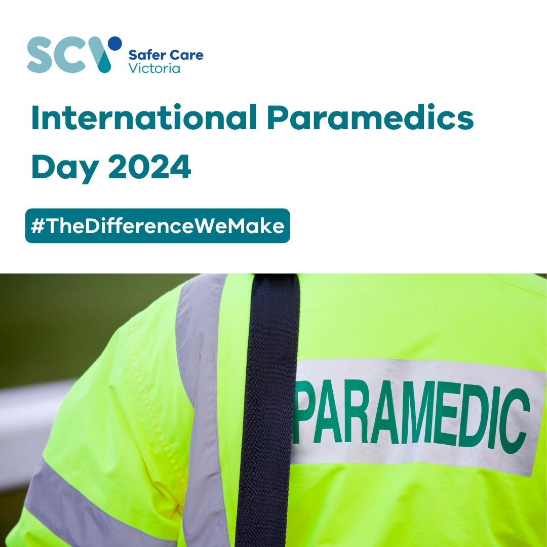 Today is International Paramedics Day. This year, the spotlight is on the difference made by paramedics. Paramedics, tell us the difference you’ve made!

#TheDifferenceWeMake #IPD2024 #InternationalParamedicsDay #Paramedics #HealthcareHeroes