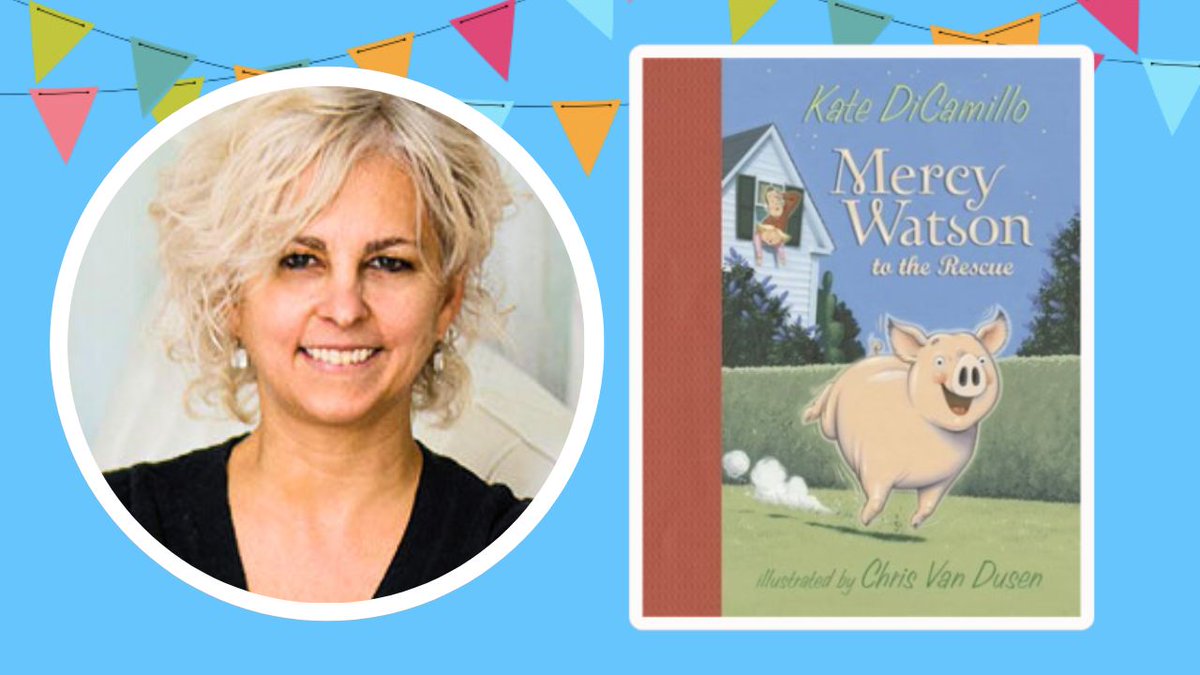 myglendaleLAC's tweet photo. Join Newbery Medal winning author Kate DiCamillo will be sharing the stories behind the creation of her early chapter book series, the original Mercy Watson on Tue, Jul 9 at 11 AM via digital live-stream! #MercyWatson #KateDiCamillo
To register: https://t.co/wdPLDrMQH5 https://t.co/ixdm5sIK54