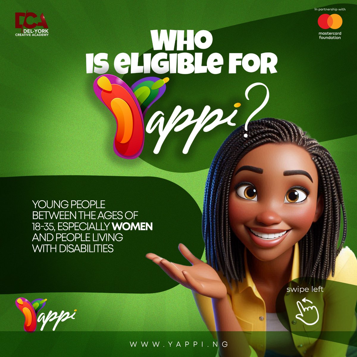 yappi_ng's tweet photo. What is YAPPI? Here’s what you need to know!
Embark on the journey to your future. Enroll in YAPPI today. Link in bio!
#animation #yappi #postproduction #training #DelYorkGroup https://t.co/yynT2kd7TF