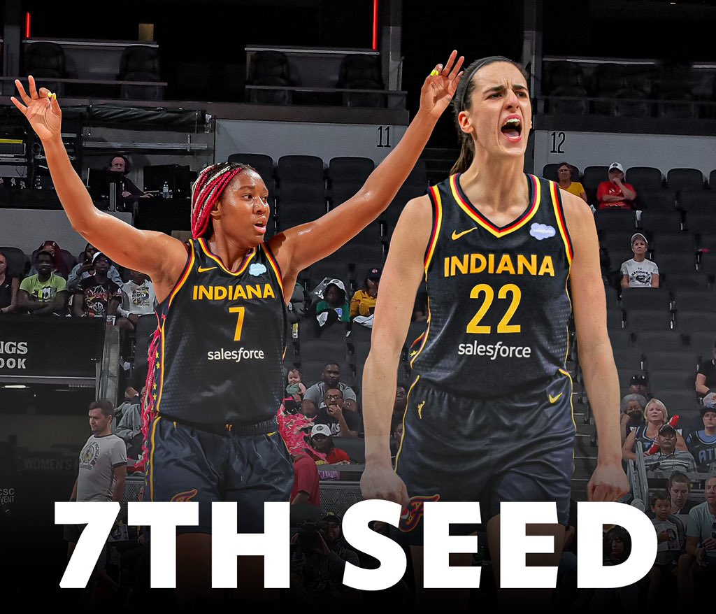 mbappeIsNotHim's tweet image. With the Sky's loss to the Storm, the Fever move into the 7th spot in the #WNBA  for the first time this season

According to experts this officially makes Caitlin Clark the favorite for Rookie of the Year
 #CHIvsSEA