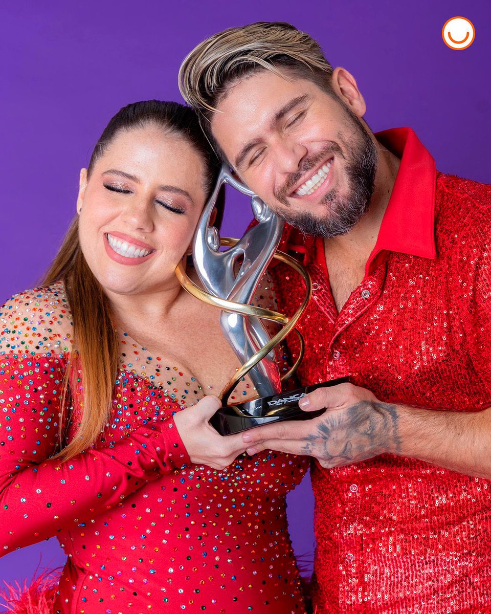 É nosso! 🏆♥️ #DançaDosFamosos #TatieDiegoCampeões