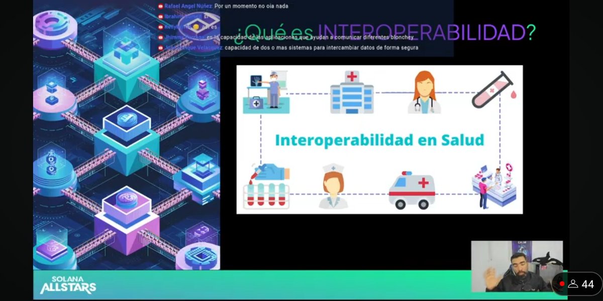angelnu0703's tweet photo. Viendo en estos momentos en vivo y directo desde el #AllstarsLive llevado a cabo por la cuenta oficial de @allstarslatam desde YouTube con
@elchuo160 en aprendizaje acerca de la interoperabilidad en Blockchain, además de la gran novedad de Blinks en
@Solana.
@allstarsVEN https://t.co/M3AkPbWqI4