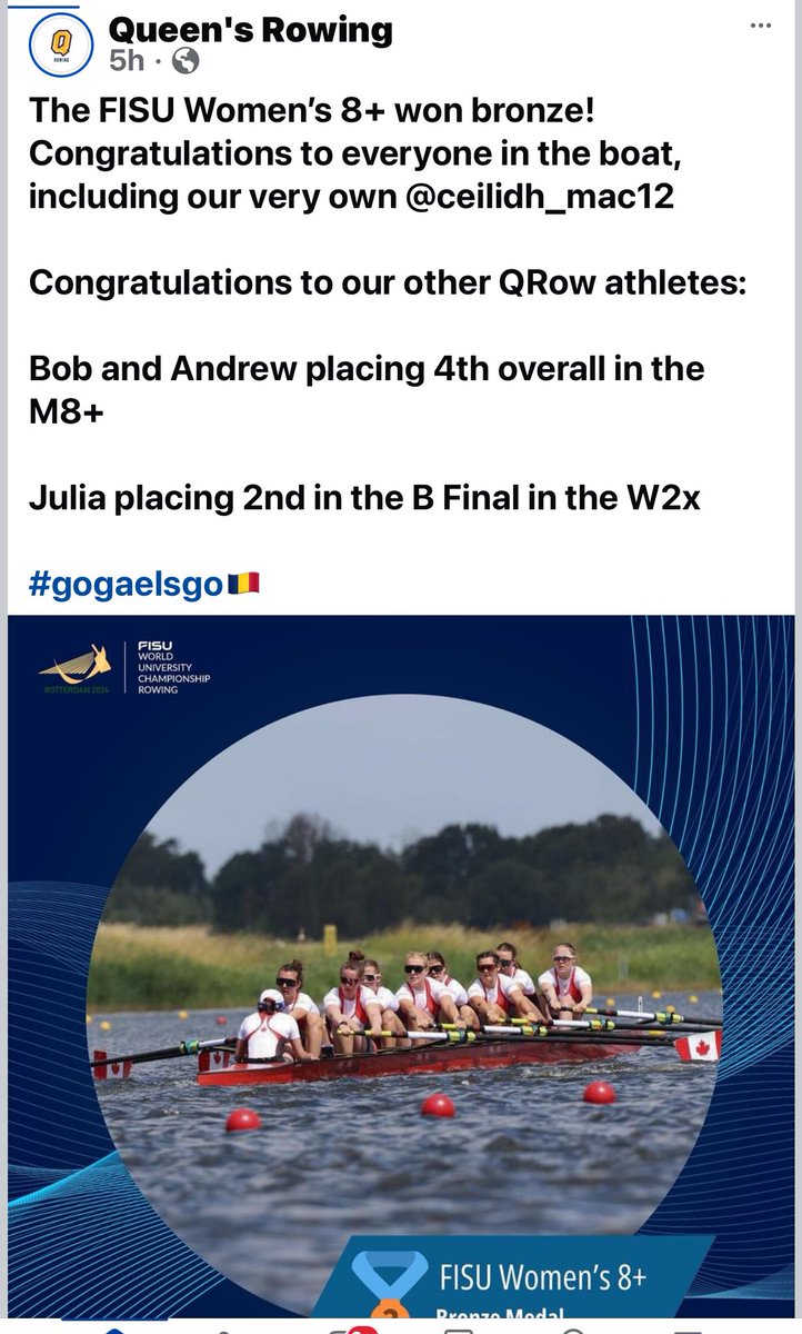 There is a reason we named her computer “Slayer”! Congrats Julia - and please don’t get lost in Amsterdam! #gogaelsgo