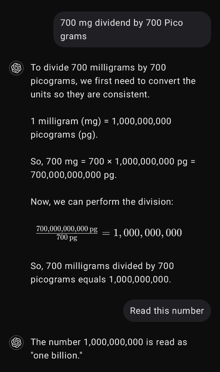 Dr_Bharadwaz's tweet photo. Concentration of #nanoparticles in 1ml of #homeopatic #dilution compared to #500mg #paracetamol tablet. It is 1 billionth or 1/1000000000 or 1 / 1+9 zeros. https://t.co/Hz932DDpRV