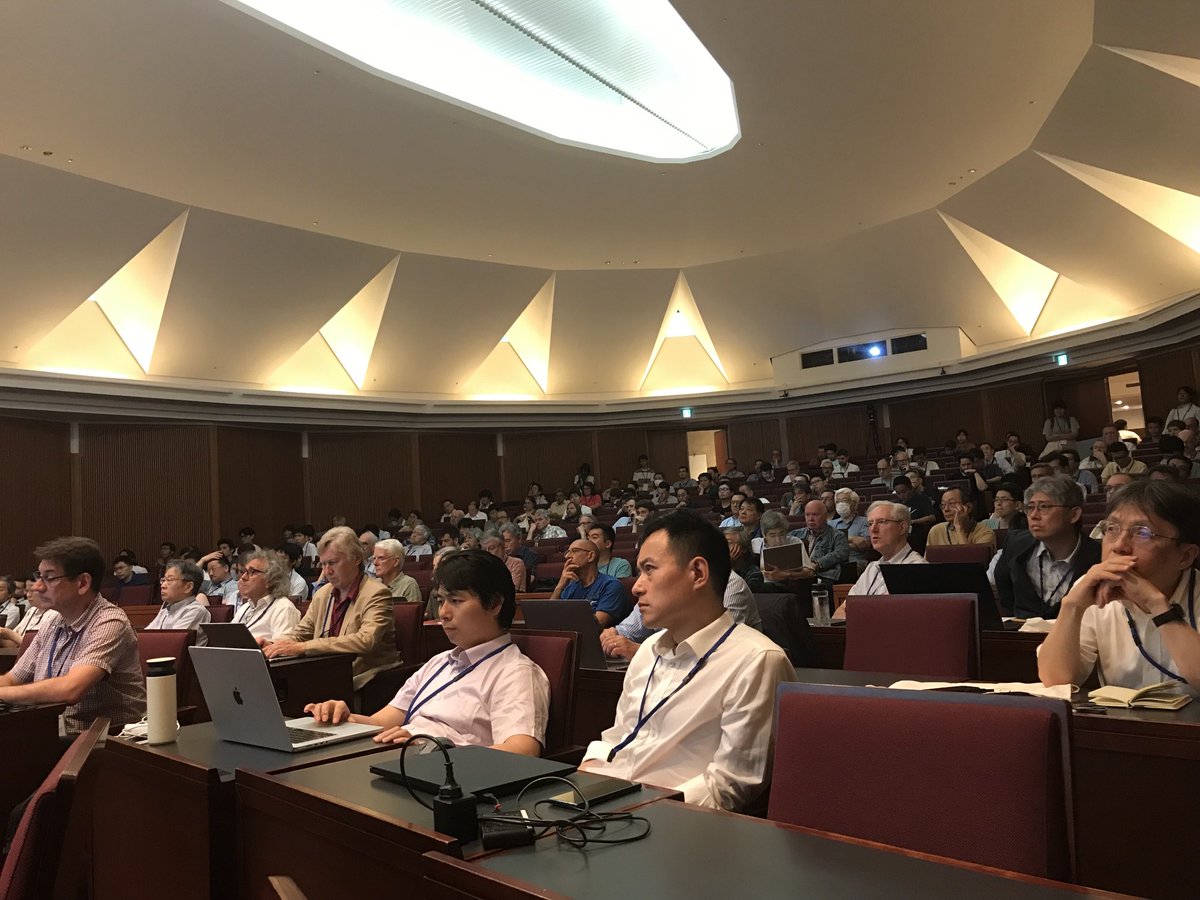 DanielJeansPhys's tweet photo. We’re off: LCWS has started, in sweltering Tokyo summer heat https://t.co/JZ47pgtN6e
