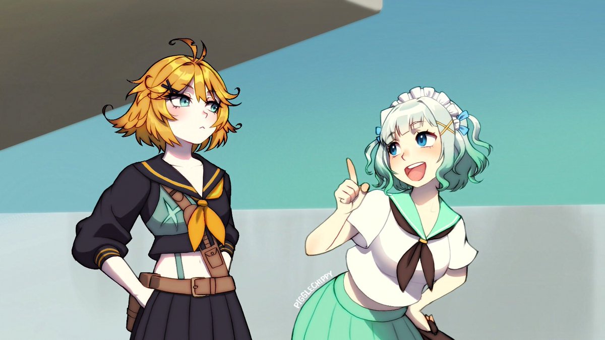 PiggleChippy's tweet photo. Okay, hear me out🧐
#DokiGallery #Fantography https://t.co/1e2XUuM5ck