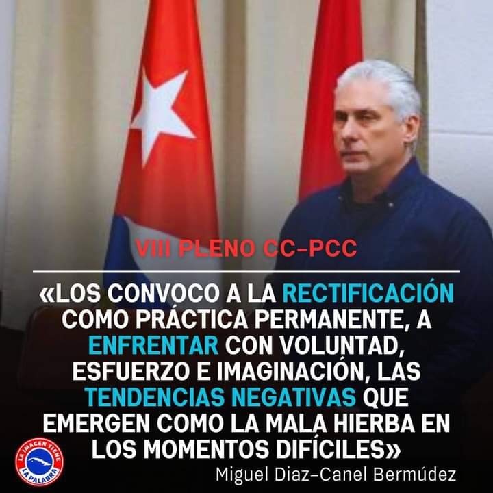 Con plena confianza en la dirección del Partido Comunista, #YoSigoAMiPresidente
