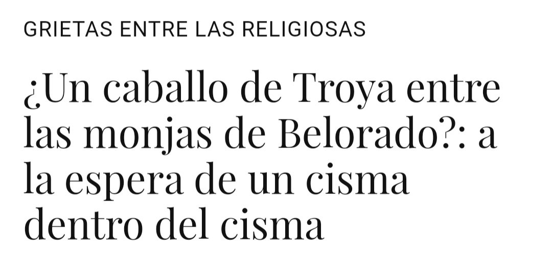 Esa facienorosa de la ex abadesa, el pseudo obispo y el cura coctelero supera cualquier guión de Berlanga. Lo siento: cero clemencia.  Que se busquen la vida. Y a los Juzgados si han transgredido el derecho. Basta de tomadura de pelo a la buena gente.