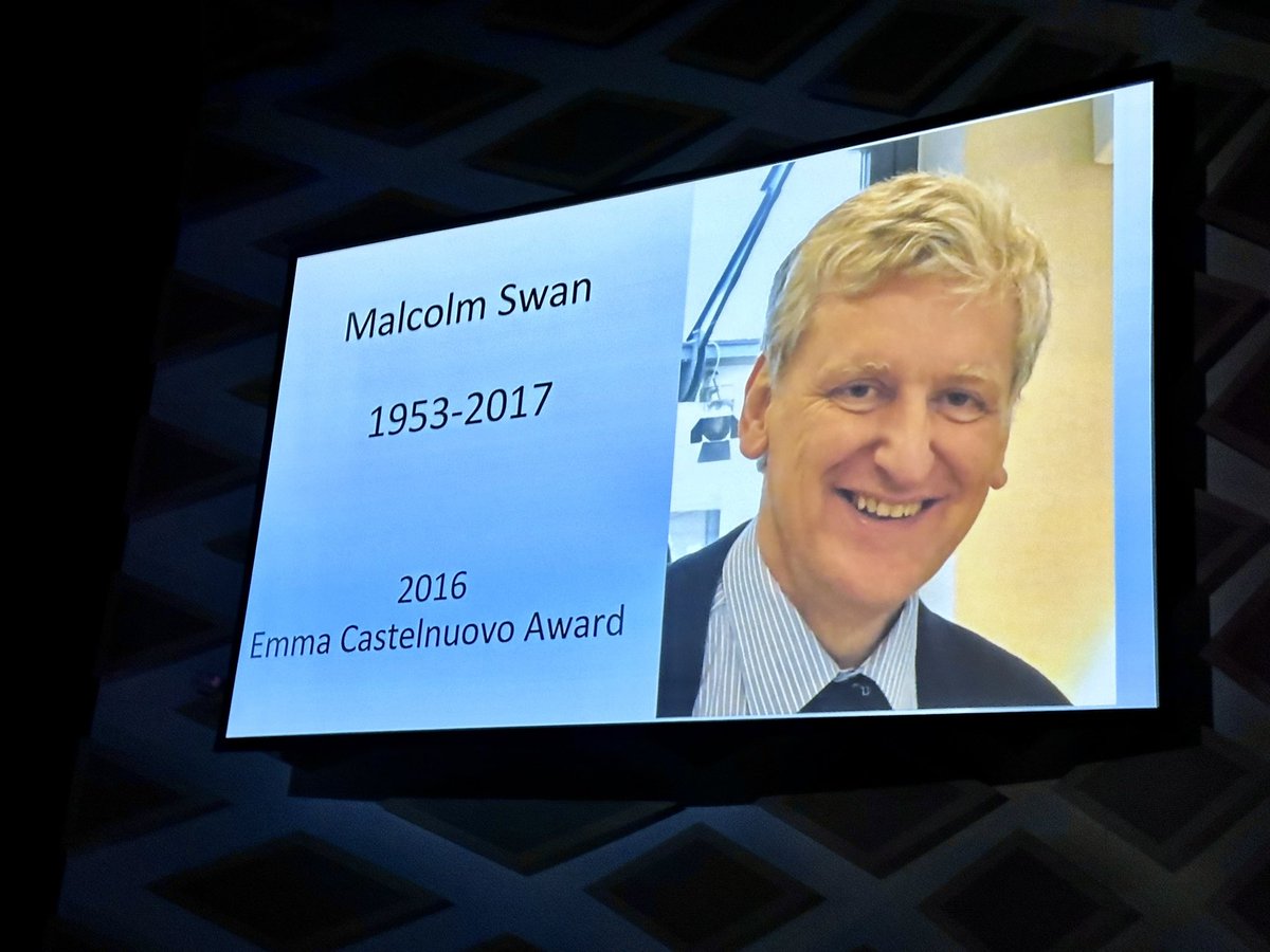 Geoff Wake 👇 (@geoffwake1) on Twitter photo #icme15 pays tribute to the brilliant design work in mathematics education of sadly passed <a href="/UoNSoE/">UoN Education</a> colleagues Hugh Burkhardt and Malcolm
Swan. Brilliant colleagues who we very much miss in Nottingham <a href="/ISDDEdu/">ISDDE</a> #icme15 pays tribute to the brilliant design work in mathematics education of sadly passed <a href="/UoNSoE/">UoN Education</a> colleagues Hugh Burkhardt and Malcolm
Swan. Brilliant colleagues who we very much miss in Nottingham <a href="/ISDDEdu/">ISDDE</a>