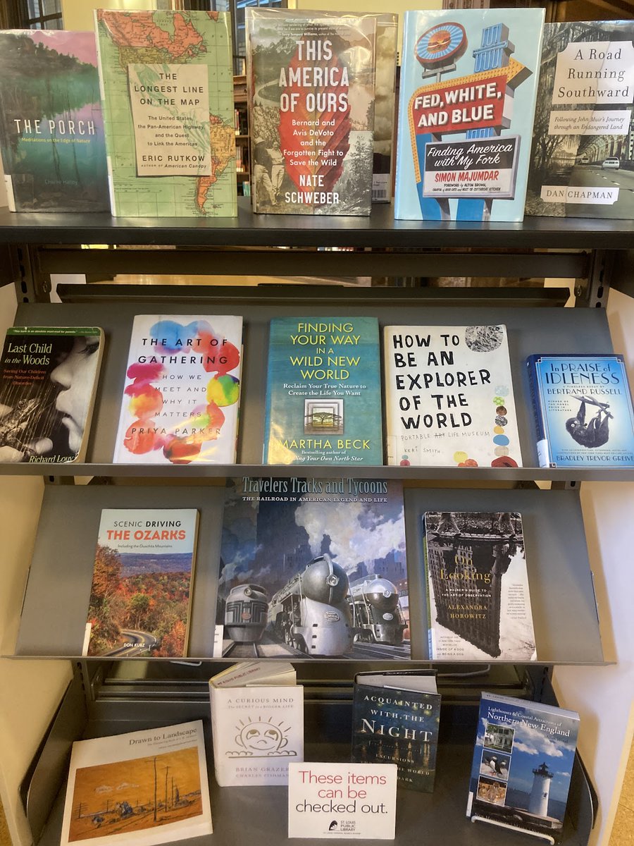 STLpubLibrary's tweet image. Check out these titles. #BookDisplay