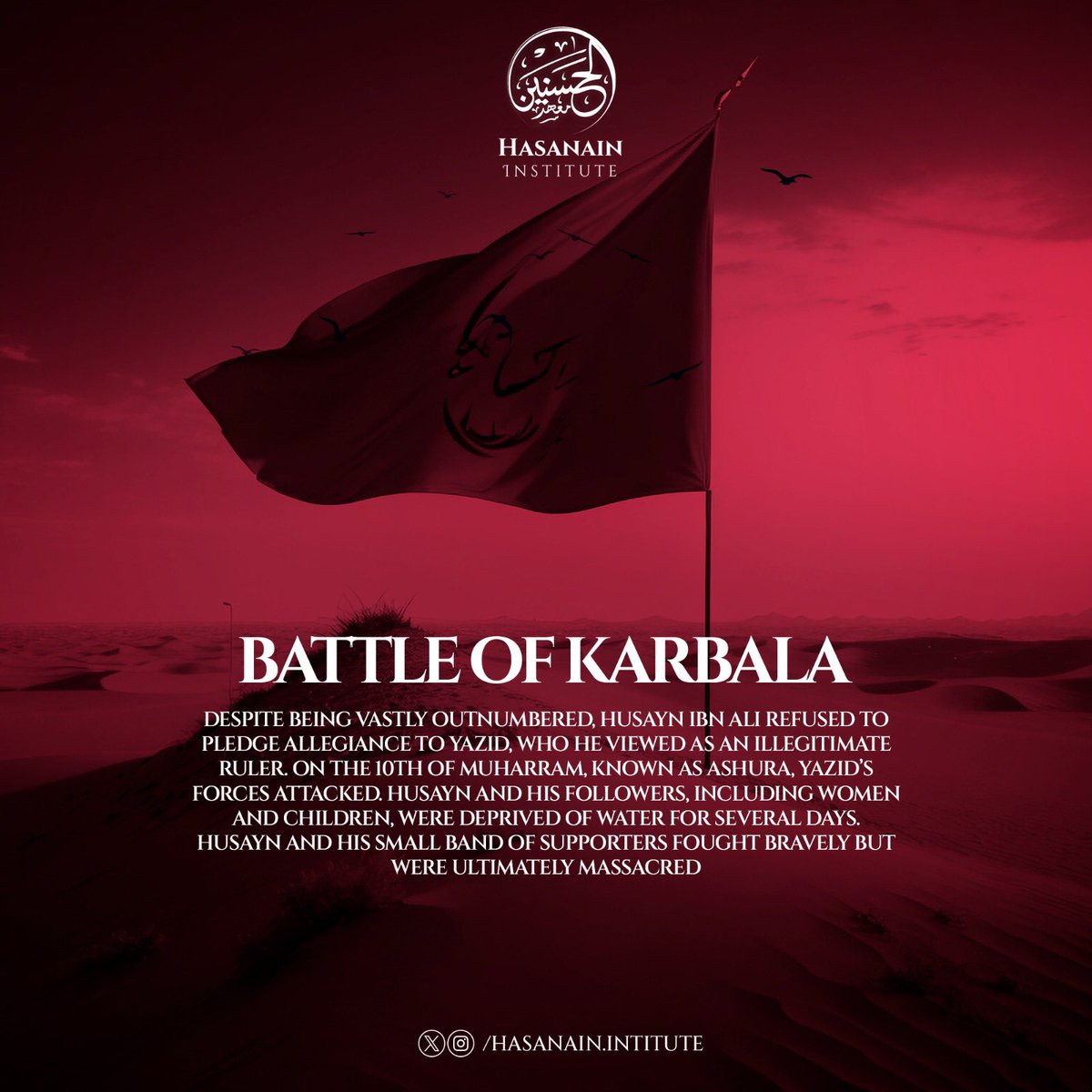 Hasanain Institute tweet media