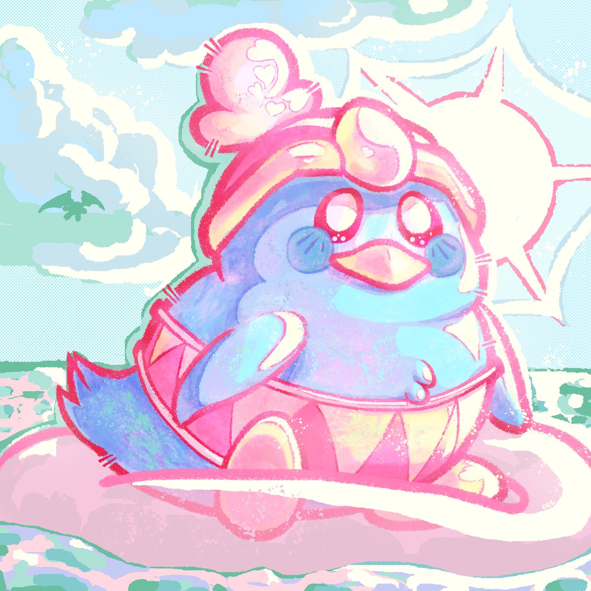 DeeFighter2739's tweet photo. First attack of the year done!!! ☀🐧
@lolipop_lord  I looove your little baby penguin ♥ https://t.co/gcI9JxJibJ