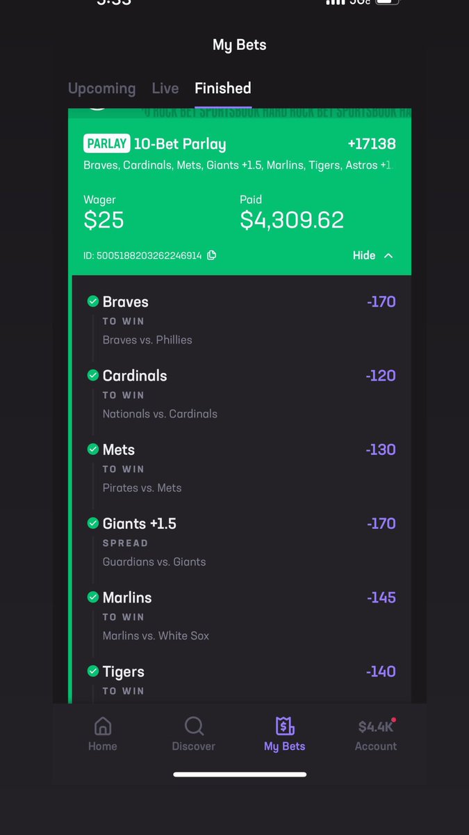 codycoverss's tweet photo. $25 paid $4,300 on the 16-0 clean sweep today. 💰🧹 Follow @codycoverss for all picks &amp; parlays daily! 🔥🔥@codycoverss @codycoverss @codycoverss. Link in bio for ALL my personal bets !!🔌🔌 https://t.co/91LNStPjwA