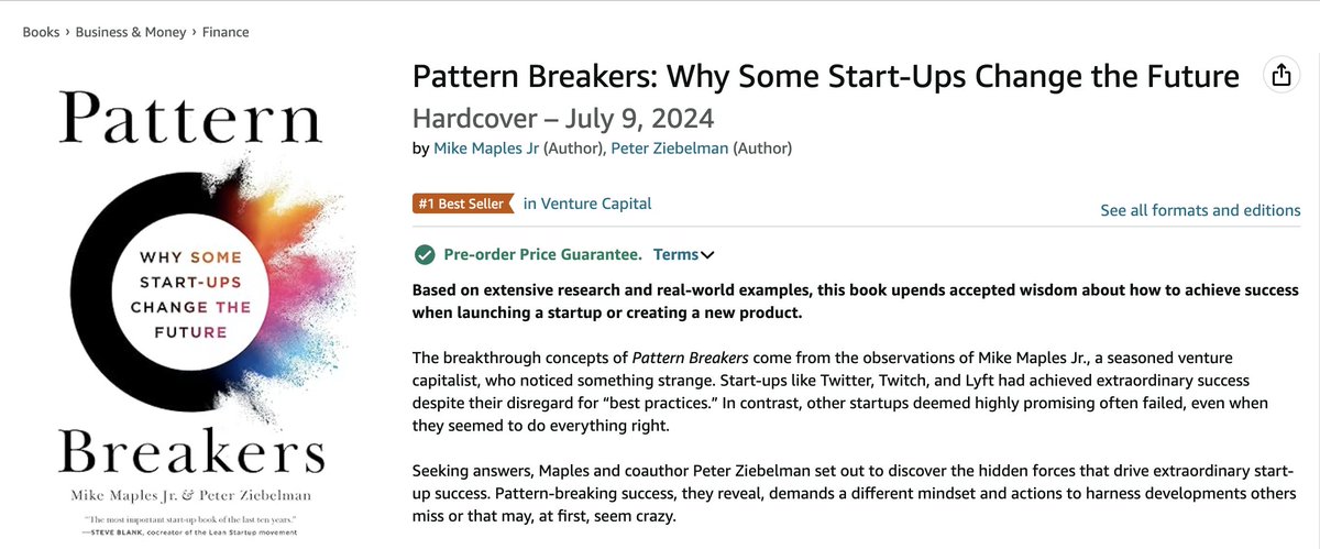 Things are looking up.