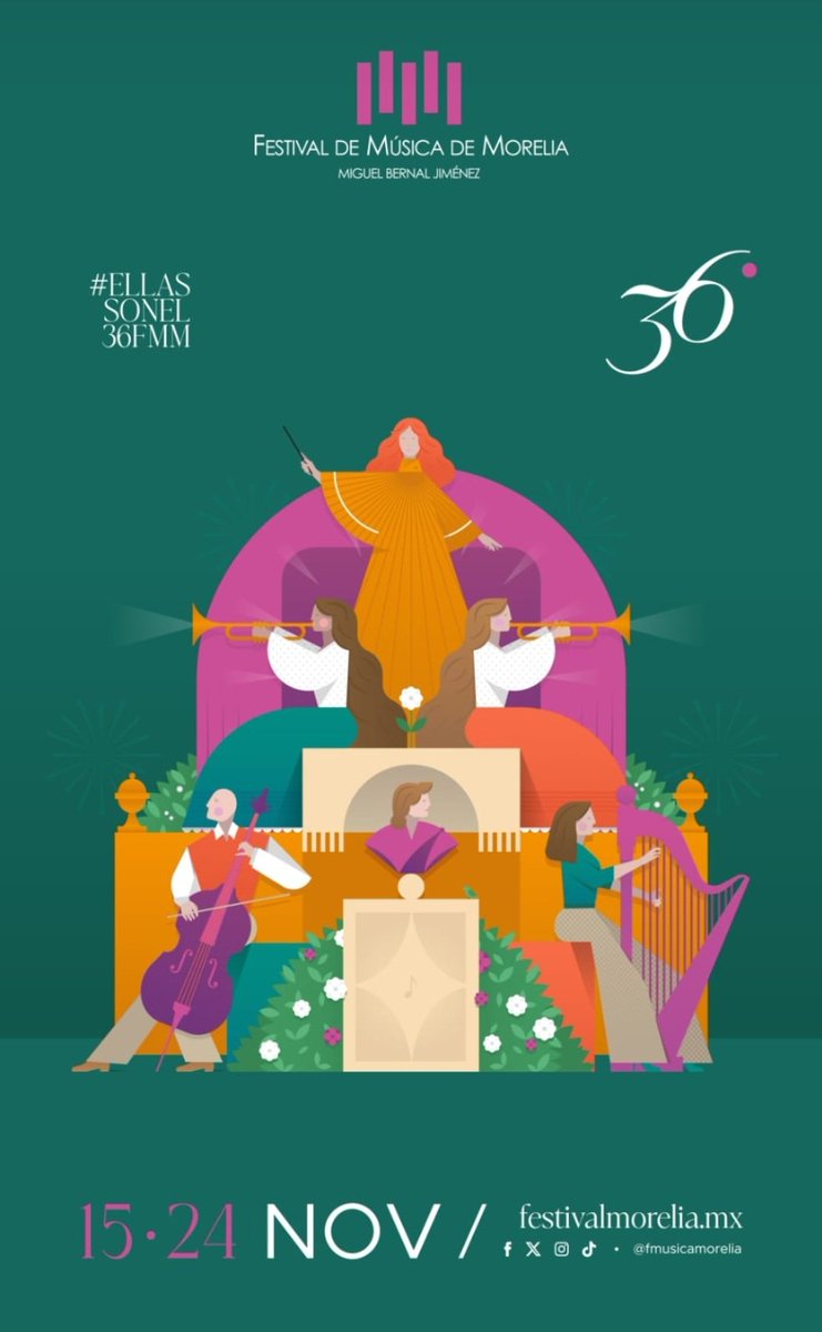 El <a href="/FMusicaMorelia/">Festival de Música de Morelia MBJ</a> clausuró su Festival de Verano Sinfonietta 2024 en el estreno mundial de una composición por encargo de la compositora <a href="/LondonPowell/">Ana Paola Santillán Alcocer</a> "Luminiscencia Sideral" exclusivamente creada por el #FMM el cual sorprendió a la audiencia con la nueva imagen que se usará en