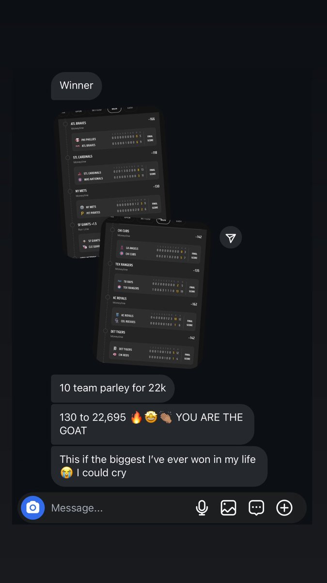 codycoverss's tweet photo. $130 paid $22,690 on the 16-0 clean sweep today. 💰🧹 Follow @codycoverss for all picks &amp; parlays daily! 🔥🔥@codycoverss @codycoverss @codycoverss. Link in bio for ALL my personal bets !!🔌🔌 https://t.co/GgMYnVo9mH