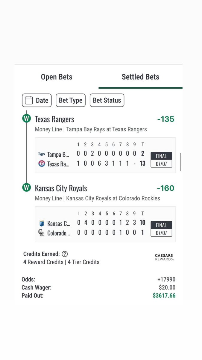 codycoverss's tweet photo. $20 paid $3,617 on the 16-0 clean sweep today. 💰🧹 Follow @codycoverss for all picks &amp; parlays daily! 🔥🔥@codycoverss @codycoverss @codycoverss. Link in bio for ALL my personal bets !!🔌🔌 https://t.co/LiHjliyFYd