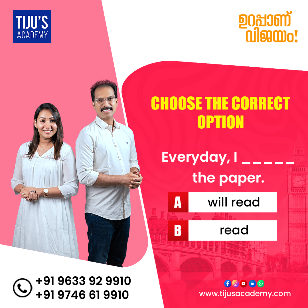 tijusacademy's tweet photo. ✅Choose the Correct Option.
✅Comment Below !!! 
✅The answer will be explained on OET Serious Mistakes (YouTube &amp; Facebook Live)
Stay Tuned !!!
#oetclasses #tijusacademy #oetwriting #oetgrammar #oetexam #oet #oetexampreparation #grammar #oettips #oettip https://t.co/Vn8rB5shg1