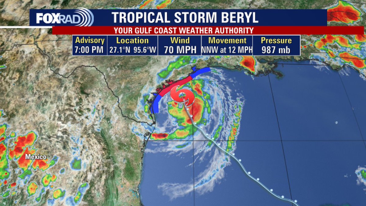 Tracking Beryl. #hurricanegeartest youtube.com/playlist?list=…