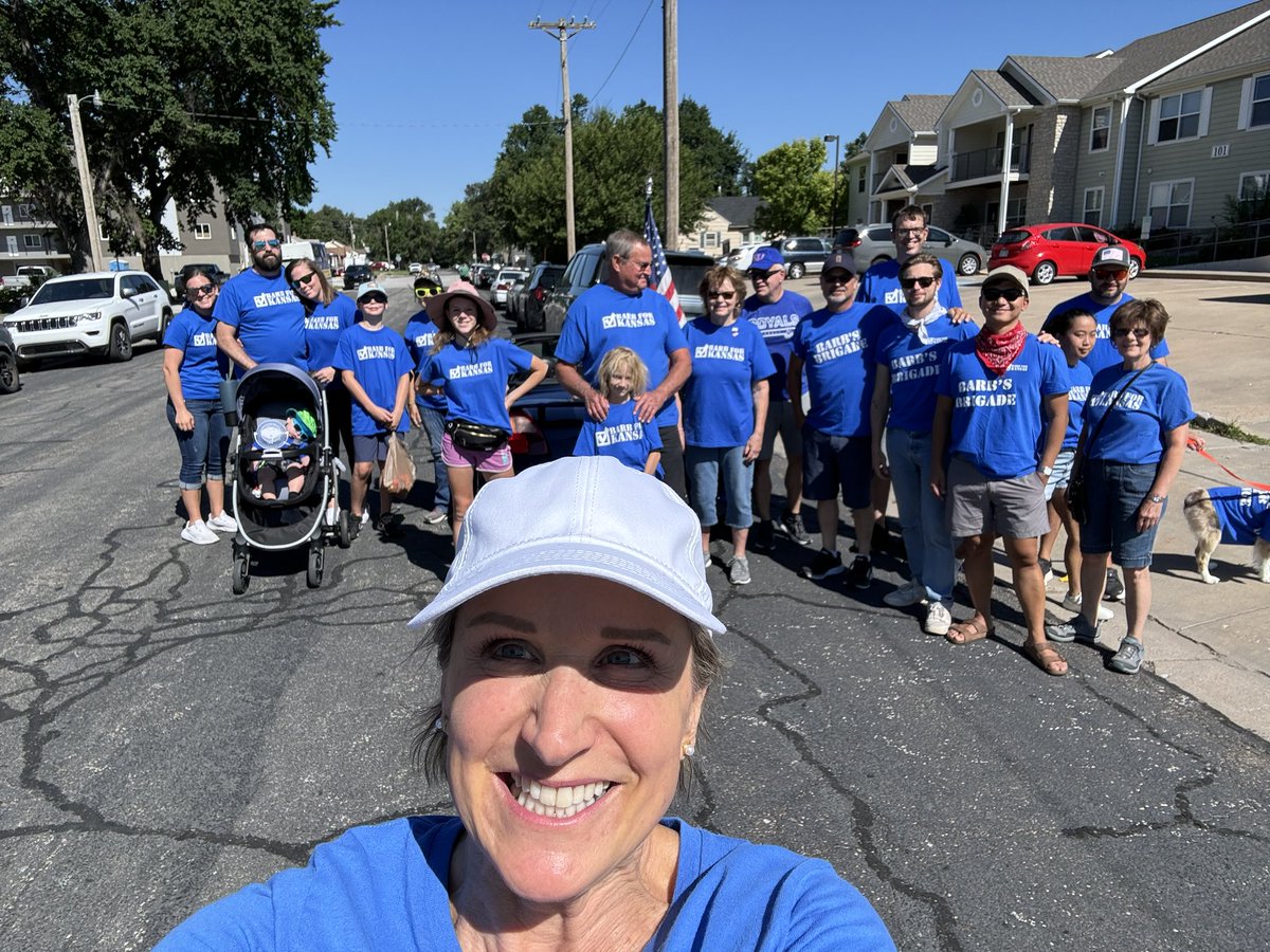 Great day for a parade!   Thank you all for joining me.